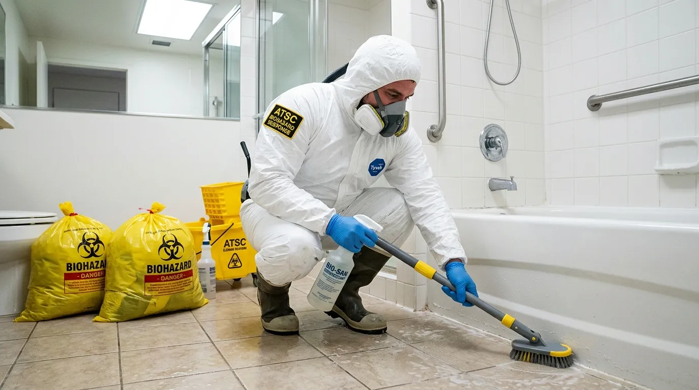 Decontamination equipment deployed for Blood Cleanup in Florin